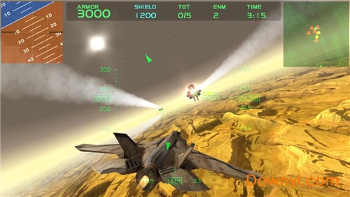 霹雳空战x中文修改版(fractal combat x) 游戏截图